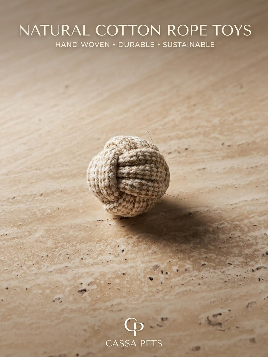 Cassa Pets™ 4-Piece Durable Rope Toy Set