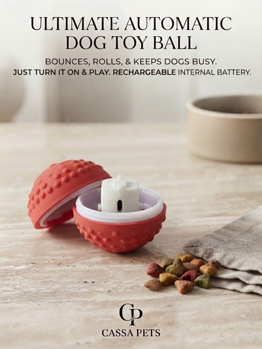 Cassa Pets™ Ultimate Automatic Dog Toy Ball