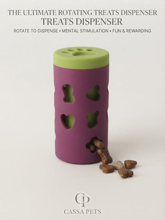 Cassa Pets™ The Ultimate Rotating Treats Dispenser