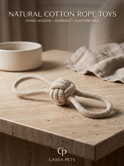 Cassa Pets™ 4-Piece Durable Rope Toy Set