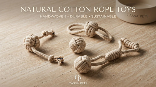 Cassa Pets™ 4-Piece Durable Rope Toy Set